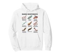 Tabella delle Specie di Vermi marini di invertebrati marini Diverse Felpa con Cappuccio