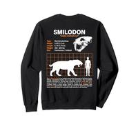 Tabella delle Taglie del Gatto dentato a sciabola Smilodon Felpa