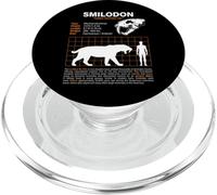 Tabella delle taglie del gatto dentato a sciabola Smilodon PopSockets PopGrip per MagSafe