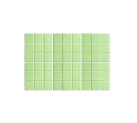 Tabella di annuncio, Grande bacheca in sughero, alternativa alle piastrelle da parete in feltro, confezione da 6, con puntine da disegno e adesivo rimovibile(Light Green,36“ x 24")