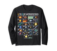 Tabella di apprendimento dei Concetti di Scienza Spaziale di astrofisica dalla A alla Z Maglia a Manica