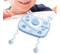 Tabella di attività sensoriali - Gioco di puzzle in silicone - Tabella di apprendimento, per ragazzi e ragazze da 1 a 3 anni, concentrazione ed emozioni aereo prescolare