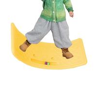 Tabella di bilanciamento per bambini Tabella basculante per bambini,Tavola di apprendimento oscillante curva per allenamento | Giocattolo di pratica oscillante per ragazze in ortile