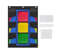 Tabella di comportamento per bambini, tabella tascabile a luci di posizione, strumento di gestione della classe, sistema con codice colore, monitoraggio visivo giornaliero, uso della bacheca della