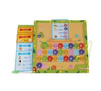 Tabella di corrispondenza con lettere magnetiche, set di corrispondenza lettere magnetiche - Puzzle alfabeto labirinto Corrispondente alle lettere | Set di smistamento di lettere, grafico con a