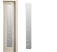 Tabella di crescita dello specchio, righello di altezza con adesivi,Tabella di crescita acrilica con righello di altezza - Tabella di misurazione dello specchio, disegno del fumetto ,