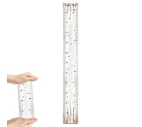 Tabella di crescita in altezza - Regola di misurazione della parete sospesa per bambini | Tracker di crescita decorativo per ragazzi e ragazze, sala e decorazione da parete