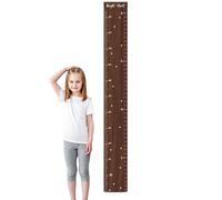 Tabella di crescita in legno per parete, righello di altezza per bambini | Regola creativa per la cameretta dei bambini per bambini, bambini, ragazzi, ragazze