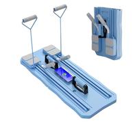 Tabella Di Formazione A Rullo Per Addominali - Ruota A Rullo Per Addominali Plank Trainer | Tavola Riformatrice Pilates Pieghevole | Tavola Pilates | Tabella Di Esercizi Addominali | Ta