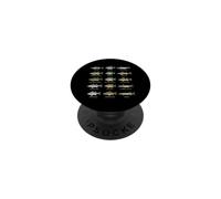 Tabella di identificazione dei pesci d'acqua dolce Guida alle specie di pescatori PopSockets PopGrip Adesivo