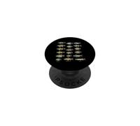 Tabella di identificazione dei pesci d'acqua dolce Guida alle specie di pescatori PopSockets PopGrip Adesivo