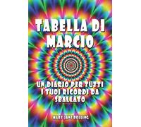 Tabella Di Marcio: Un Diario Per Tutti I Tuoi Ricordi Da Sballato