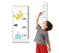 Tabella di misura da parete per tavolo da parete altezza Righello a parete di crescita per la misurazione 'altezza, Tabella da parete di dimensioni dei bambini, decorazione della casa, arte della