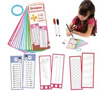 Tabella di moltiplicazione Flash Card, Flash Card Moltiplicazione | Aggiunta scheda flash | 2 cancellazione, bifacciale, giocattoli educativi per la scuola 1 ° e 3 °