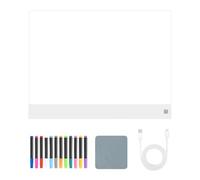Tabella di note a LED,Tavoletta acrilica luminosa portatile | Tavolo da disegno LED al neon | Per adolescenti ragazze ragazzi scuola materna giochi casa viaggio compleanno