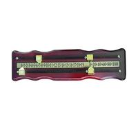 Tabella di punteggio di Swuffleboard Mounted Sport - Parete sospesa in Legno Tracker in Legno per Biliardo, Tavola da Tavola | Contatore punteggio di gioco manuale per le sale dei giochi, Le t