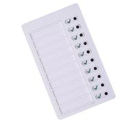 Tabella di routine giornaliera per bambini per bambini Tabella delle faccende quotidiane Scheda di pianificazione visiva educativa 12 x 20 cm per la gestione delle attività Consiglio di gestione delle