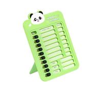 Tabella di routine quotidiana per bambini, lista di controllo per bambini, organizer per pianificazione quotidiana della routine e monitoraggio degli obiettivi educativi
