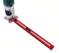 Tabella di strumenti per router in alluminio - supporto base per taglio multi-funzione, macchina per routing 4 in 1 | Guida al modello di lavorazione del legno, supporto per pannello resistente per