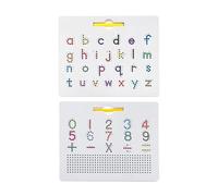 Tabella di tracciamento ' - Tabella di pratica delle lettere magnetiche 32 x 26,5 cm, ottimo regalo | Giocattolo educativo di apprendimento pratico con facilità, tablet con perline