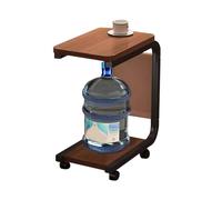 Tabella Finale A Forma Di C - Stack Spack Spack, Console Accento Compact | Tavolo Utilità Rolling Madsio, Movabile Organizzatore Caffetto Componione Commercio Portabile Spazio Spazio Spase Sedie Lettu