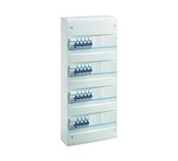 TABELLA LOGGIO PREEQUIPATO - A VITE - 4R 52 MODULI - 1 ID 2P 63A 30MA TIPO AC + 2 ID 2P 40A 30MA TIPO AC + 1 ID 2P 63A 30MA TIPO A + 15 DISJ. 1P+N: 7 X 16A, 7 X 20A, 1 X 32A