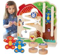 Tabella Manipolativa in Legno Montessori Labirinto Tooky Toy