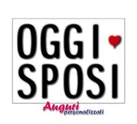 Tabella matrimonio oggi sposi