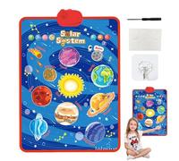 Tabella Murale Alfabeto Elettronica - PVC 41x55.5cm 310g | Scheda Di Apprendimento Audio Testuale Interattiva Per Bambini E Bambine In Età Prescolare 1-5 Anni | Poster Parlante Educativo Per Divertime
