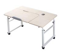 Tabella Overbed regolabile con le ruote, scrivania portatile del computer portatile per il letto, divano, uso dell'ospedale