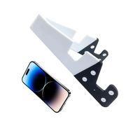 Tabella Porta del telefono, supporto per telefono per tavolo - Culla per telefono pieghevole da scrivania - Kickstand a V pieghevole per la tabella da scrivania Viaggio a casa Utilizzo con design port