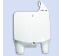 Tabella portanumero anteriore cross enduro plastiche CEMOTO per SUZUKI RM 125 1999/2000 RM 250 1999/2000 bianco