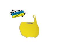 Tabella Portanumero Anteriore GIALLA CEMOTO SUZUKI RM 125-250 2001-2009