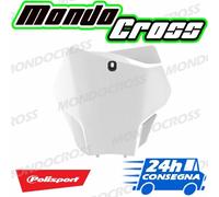 Tabella portanumero anteriore POLISPORT Bianco GASGAS GAS GAS MC 250 2022 (22)