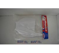 TABELLA PORTANUMERO ANTERIORE POLISPORT KAWASKI KX 250 COD: P8660800002 BIANCA