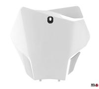 TABELLA PORTANUMERO GAS GAS MC 125 2021-2023 POLISPORT P8668100004 BIANCO