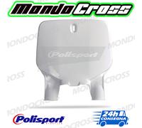 Tabella portanumero POLISPORT bianco KAWASAKI KX 500 1997 (97)