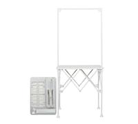 Tabella portatile del contatore di promozione - cabina di degustazione del supermercato, chiosco dell'esposizione della fiera commerciale, podio di evento di ricevimento, banco di mostra di pubblicità