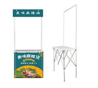 Tabella portatile del podio della fiera commerciale, Scrivania pieghevole eventi di ricezione Esposizione Discorsi Contatore Stand Supporto per banner pubblicitari ,Tavolo da degustazione supermerca
