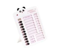 Tabella routine quotidiana per bambini Tabelle dei compiti quotidiani Scheda pianificazione educativa 15x23,2 cm per la gestione delle attività Tabella monitoraggio della disciplina