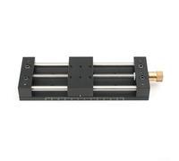 Tabella scorrevole di alluminio, Tabella scorrevole accurata di messa a punto per le applicazioni nel macchinario di produzione e nell'apparecchiatura di collaudo (0-120mm con base)