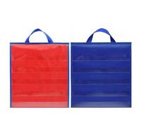 Tabella tascabile da tavolo - Tabella di pianificazione desktop fronte-retro per aula, tablla tascabile in piedi per piccoli gruppi con 20 slot totali per insegnanti, scuola a casa e gestione delle a