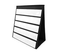 Tabella tascabile per frase Strip Card Word Ortografia Giochi Strumento didattico per la classe Desktop Pocket Chart Calendario Desktop Aula Stand Tenda Calendario Parole Building Tenda