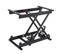 Tabelle elettriche di sollevamento Tavolo elevatore elettrico a forbice, portata 176 libbre, con telecomando cablato, piattaforma elevatrice