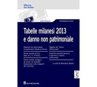 Tabelle milanesi 2013 e danno non patrimoniale