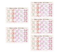 Tabelle per studio della Bibbia, linguette per leggere la Bibbia floreale, impermeabili, segnalibro ispiratore, diario per libri di , cancelleria per scuola e casa