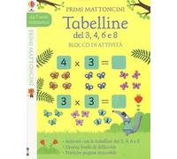 Tabelline del 3, 4, 6 e 8. Blocco di attività. Primi mattoncini