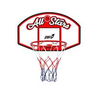 Tabellone Basket All Stars Bianco-rosso - Giocattolo per Bambini 6+ anni