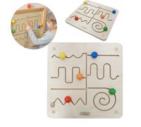 Tabellone Educativo in Legno Labirinto Masterkidz Montessori