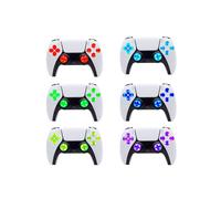 Tabellone Luminoso DIY A 6 Colori per PS5 Console di Gioco D-Pad Luminoso Pulsanti Frontali (DTF) Kit LED per Playstation5